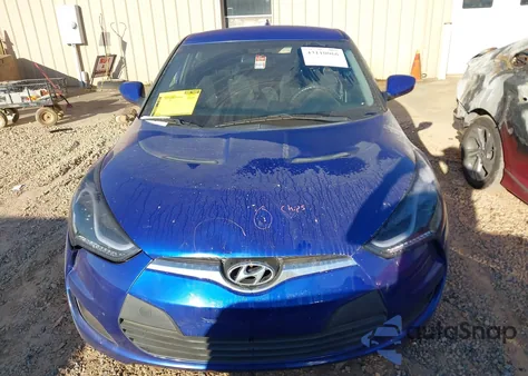 2014 Hyundai Veloster Base W/Black from USA, damaged, VIN KMHTC6AD1EU209574